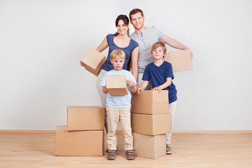 Professional movers assisting with a home move in Putney
