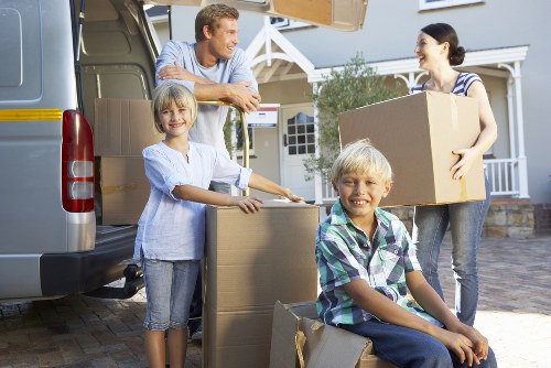 Experienced Putney Removals team handling furniture